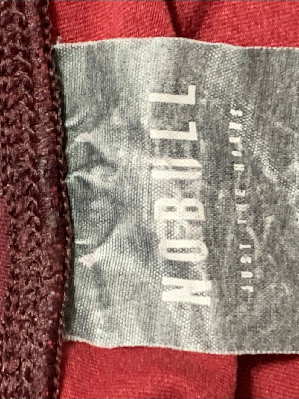 NOBULL Red & Black Tie-Dye Athletic Shorts
